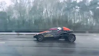 Ariel Atom Flypast (in the rain)