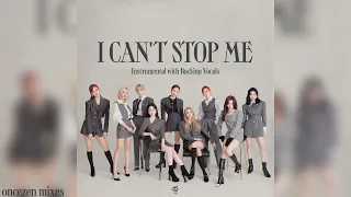 TWICE - I CAN'T STOP ME (Official Instrumental with Backing Vocals)