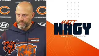 Matt Nagy talks Teven Jenkins and Justin Fields | Chicago Bears