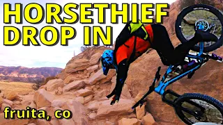 MY SCARIEST LINE EVER! My Horsethief DropIn journey... #horsethiefdropin #horsethiefsbench