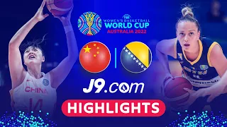 China 🇨🇳 - Bosnia and Herzegovina 🇧🇦 | Game Highlights - #FIBAWWC 2022