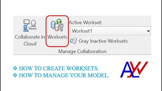 Revit MEP Lesson - 10  Worksharing - myanmar-ayw