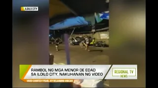 Regional TV News: Rambol ng mga Kabataan, Nahuli-cam!