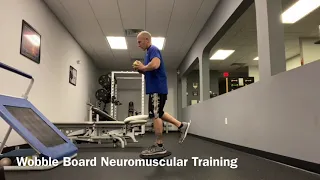 Wobble Board Neuromuscular Training