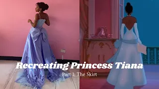 Making Princess Tiana's Best Dress (Victorian Style) | Part 1: The Skirt & Bustle