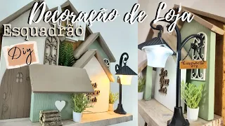 DECORAÇÃO DE LOJA / CHAVEIRO PERSONALIZADO/ ESQUADRÃO DIY/ DECORAÇÃO BARATA / DIY