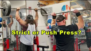Is Overhead Press the Best Tell of True Strength?