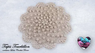 Tapis Tourbillon Crochet "Lidia Crochet Tricot"