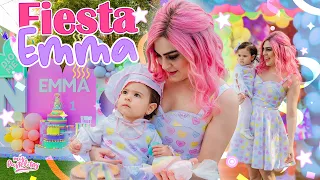 FIESTA DEL PRIMER CUMPLEAÑOS DE MI HIJA EMMA | MIS PASTELITOS