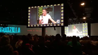 Millie Bobby Brown, Michael Dougherty & Godzilla King of Monsters Cast SDCC Comic-Con 2018