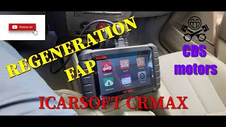 Régénération FAP avec la valise Icarsoft CRmax