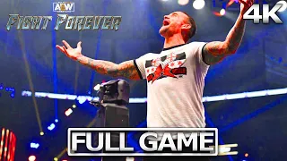 AEW FIGHT FOREVER Full Gameplay Walkthrough / No Commentary 【FULL GAME】4K 60FPS UHD