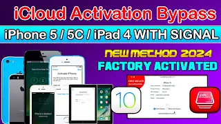 😍NEW FREE iCloud Bypass iPhone 5/5C/iPad 4 + Signal iOS 10.3.4/10.3.3 Hello Screen/Passcode/Disabled