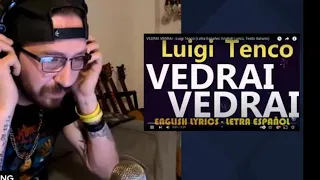 METALHEAD REACTS| Luigi Tenco - VEDRAI VEDRAI