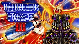 Thunder Force 3 Longplay CRT 4K 60FPS