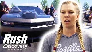 Boosted Throws Race Against Kayla Morton For The Sake Of Team Texas | Street Outlaws: No Prep Kings