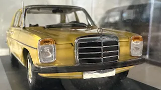 Mercedes-Benz 200 1968 Diecast 1:43-Minichamps#diecast #mercedes #classiccar #minigt #car