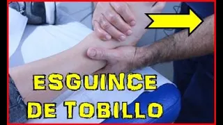 Esguince de tobillo 🦶