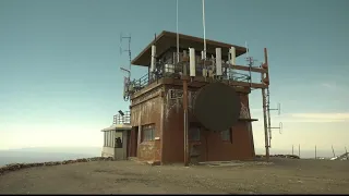 Lookout tower resident watches over Yellowstone from 10,000+ feet