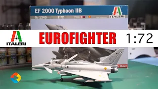 MAQUETA ITALERI EF 2000  (EUROFIGHTER ) TYPHOON IIB | ESCALA 1:72 | EN ESPAÑOL - DonGregorioYJack