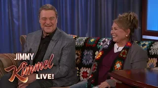 Roseanne Barr & John Goodman Address Writers' Room Rumors