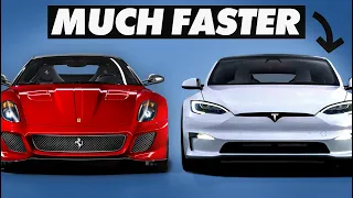 Why Teslas are Faster Than Old Supercars