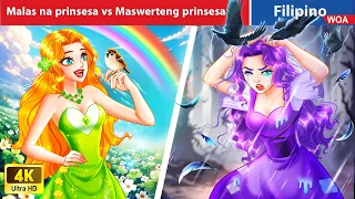 Malas na prinsesa vs Maswerteng prinsesa ☘💥 Unlucky Princess in Filipino ️🌈 @WOAFilipinoFairyTales
