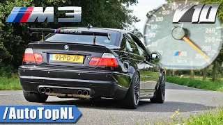 BMW M3 E46 | 5.0 V10 DCT | 100-300KM/H & INSANE SOUND by AutoTopNL