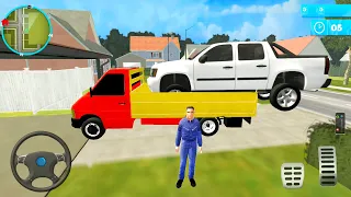 House Movers Job Simulator #6 - 4 Transporter Trucks Driver and Mover - Android Gameplay