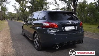 2016 Peugeot 308 GTi 250 0-100km/h & engine sound