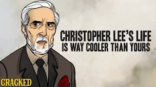 Christopher Lee's Life Is Way Cooler Than Yours