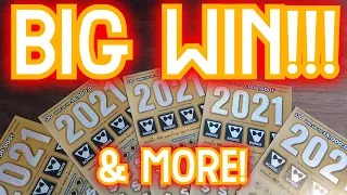 BIG WIN!!! IT'S ABOUT TIME! BIGGEST WIN EVER ON 2021 $20 CALIFORNIA LOTTO SCRATCH OFF TICKET!