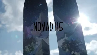 2018/19【NOMAD 115】 ICELANTIC NEWモデルレビュー シーズンを通して主力の一本、ワクワクさせてくれるスキーだ