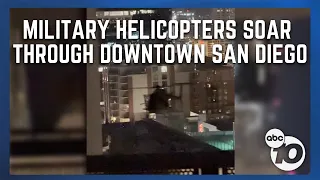 Downtown SD residents rattled by military training near high-rise apartments