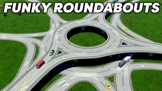 Weird Roundabouts | Cities Skylines 2 early access