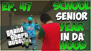 GTA 5 SCHOOL SENIOR YEAR IN DA HOOD EP. 47 - BROTHER CAUGHT SMOKING WEED 😲😲🚬 (GTA 5 RP)