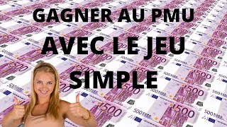 Comment Gagner De L'Argent au PMU Avec Le JEU SIMPLE ✔️ Gagner aux Courses Hippique Pronostic Quinté