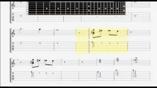 Beatles The   Sun King GUITAR 1 TABLATURE