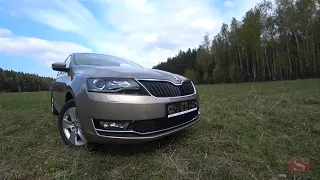 ТАКОГО ОСНАЩЕНИЯ в B классе Я ЕЩЕ НЕ ВИДЕЛ! SKODA  RAPID обзор 1.6 автомат в максималке!