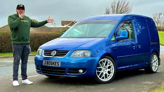CHEAP MODIFIED VAN INSTEAD of an estate car? // VW Caddy SWB Review