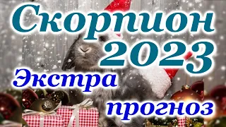 СКОРПИОН - ЭКСТРА  ТАРО ПРОГНОЗ на 2023 год - ГОДОВОЙ ПРОГНОЗ -ГОДОВОЙ РАСКЛАД 2023 ГОД-ТАРО ПРОГНОЗ