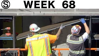 Construction time-lapses with closeups (compilation): Week 68 of the Ⓢ-series