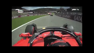 Carlos Sainz Onboard Race Start Belgium Grand Prix 2023