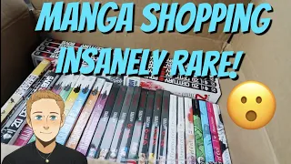 Manga Shop w/me: INSANE RARE FINDS | Largest Haul