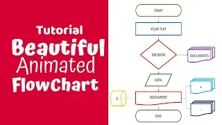How to Create Beautiful PowerPoint Animated Flowchart (PowerPoint Tutorial) Part- 2