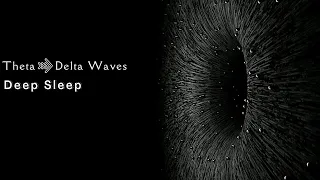 THETA To DELTA Brainwaves ✦ Deep Healing Sleep ✦ SLEEPING Music ✦ Binaural Beats ✦ Stress Relief