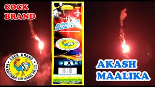 AKASH MAALIKA from Cock Brand Fireworks|Parachute from cock brand #diwalistash2021 #cockbrand