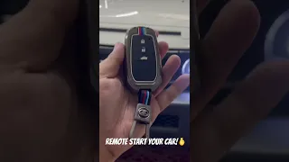 Remote start your car!🫰