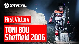 Toni Bou's first victory in the X-Trial World Championship | 2006 - Sheffield (GBR)