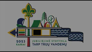 Oficialus Jubiliejinės stovyklos „Tarp trijų vandenų“ 2023 himnas